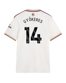 Arsenal Viktor Gyokeres #14 Maglia Gara Terza Repliche 2025-26 Maniche Corte Arsenal Viktor Gyokeres #14 Maglia Gara Terza Repliche 2025-26 Maniche Corte